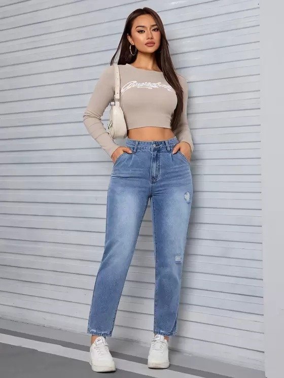 Combo sell : Quality BF Jeans & elegant Top and all